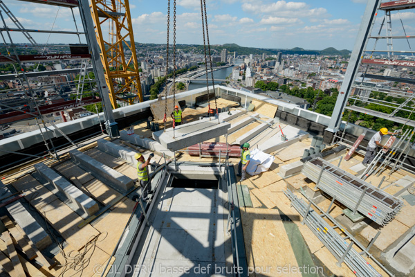 tour des finances à Liège